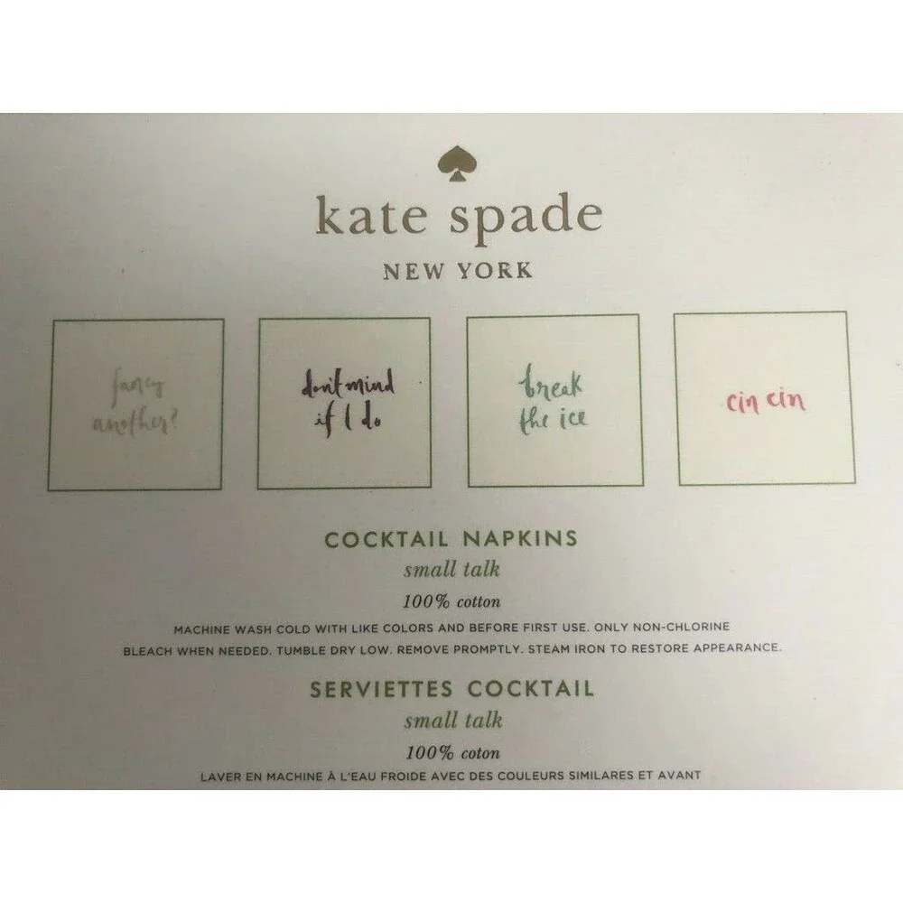 kate spade Small Talk Cotton 6